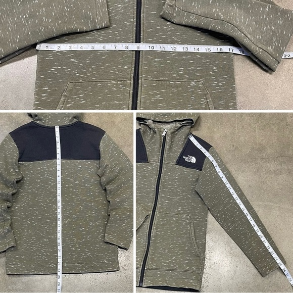 The North Face Boys Linton Peak Anorak Full Zip Hoodie Jacket - Picture 8 of 8